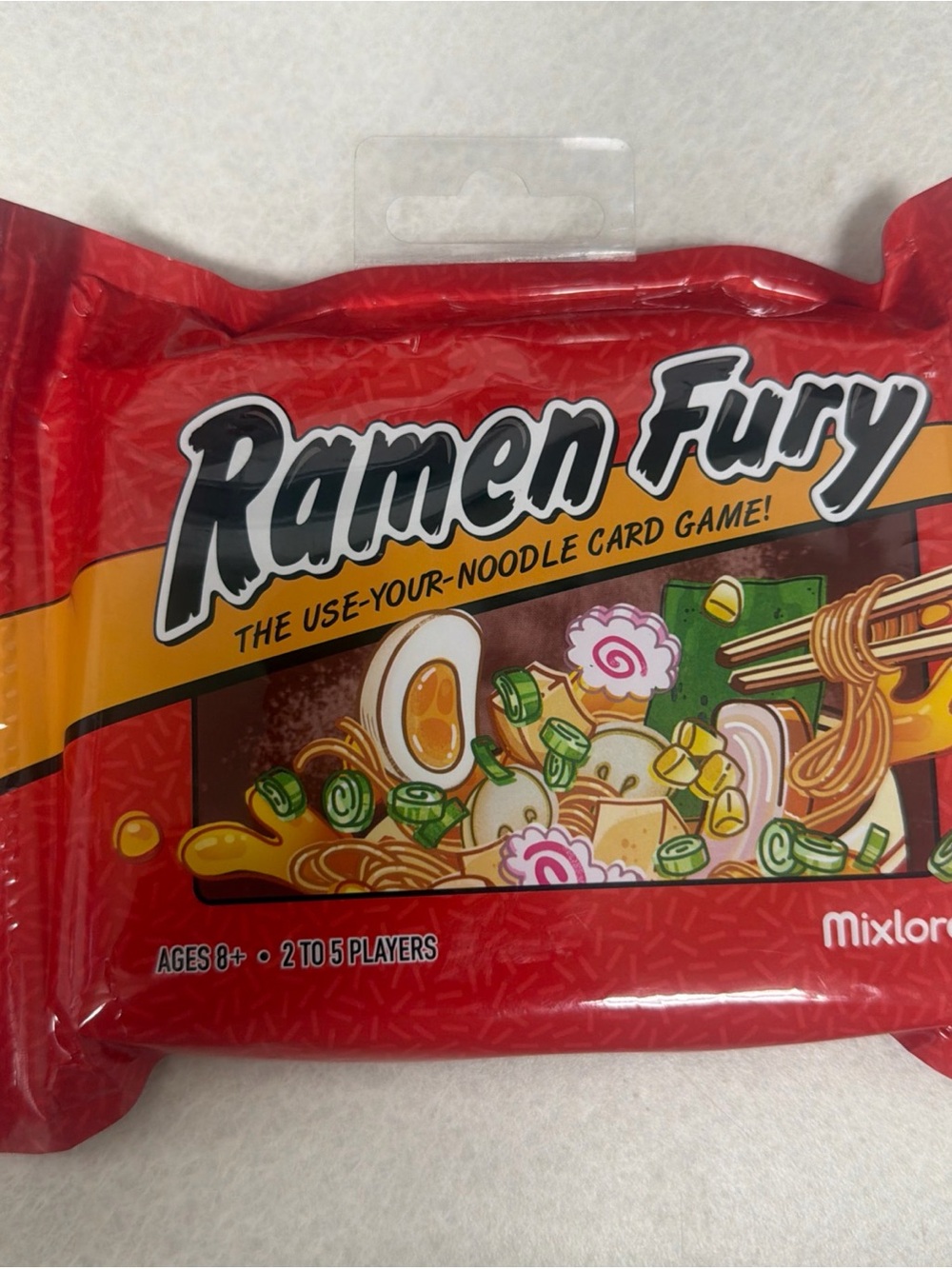 Ramen Fury Card Game - Red